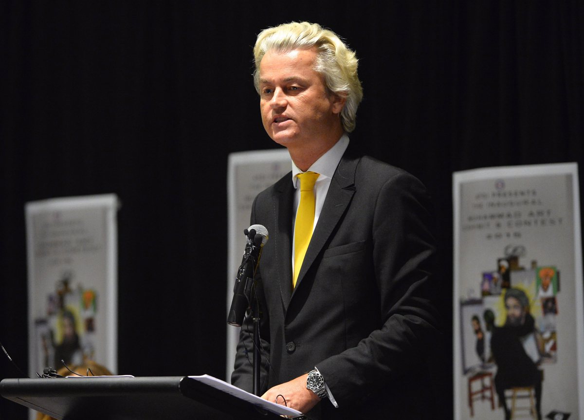 Nizozemski politik Wilders kriv diskriminacije, ne pa sovražnega govora
