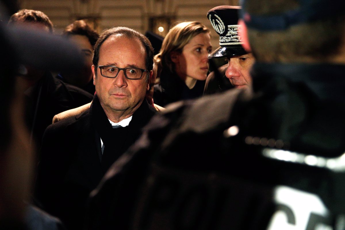 Hollande ob novem letu opozarja na teroristično nevarnost