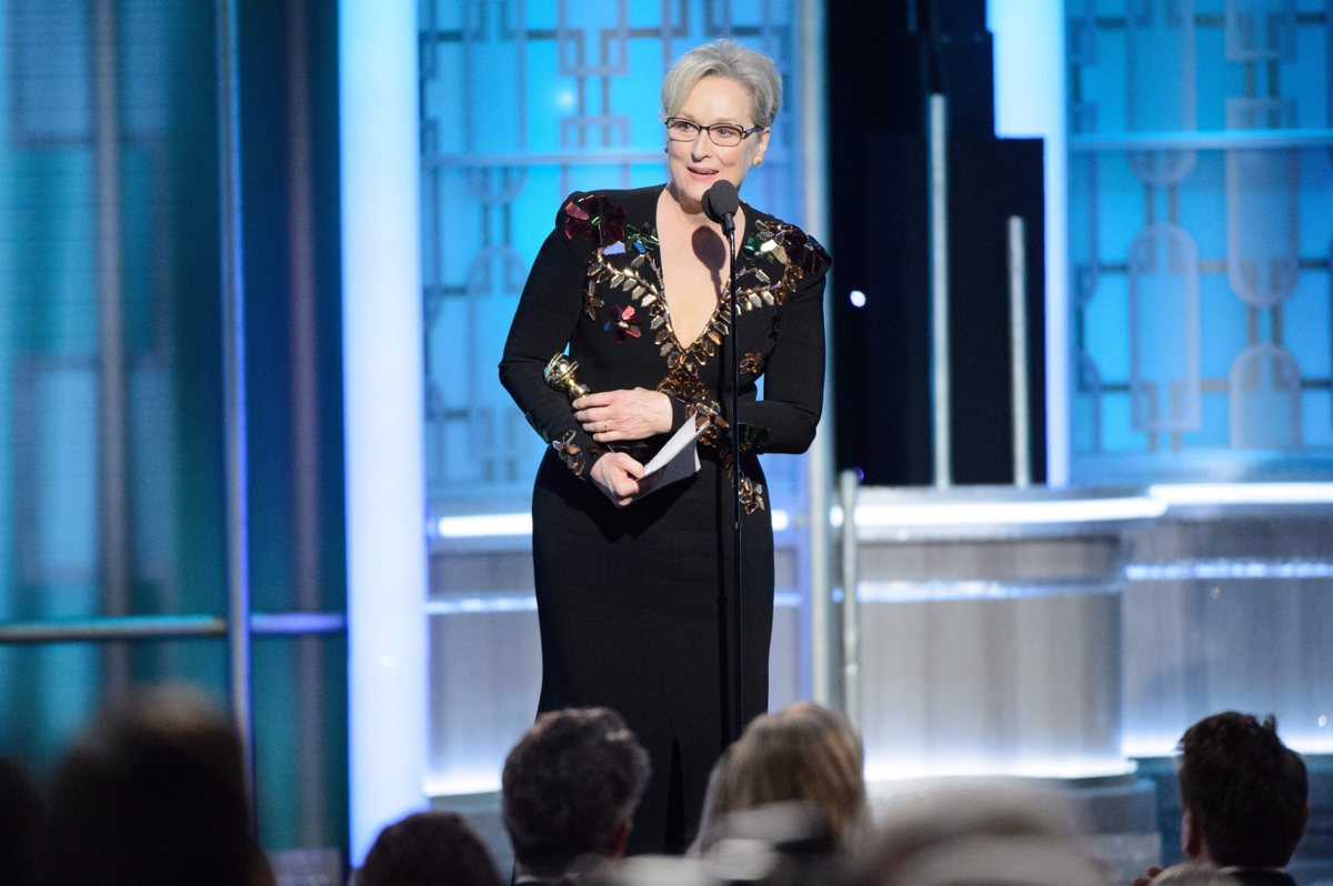 Meryl Streep proti Donaldu Trumpu, Trump pa nazaj