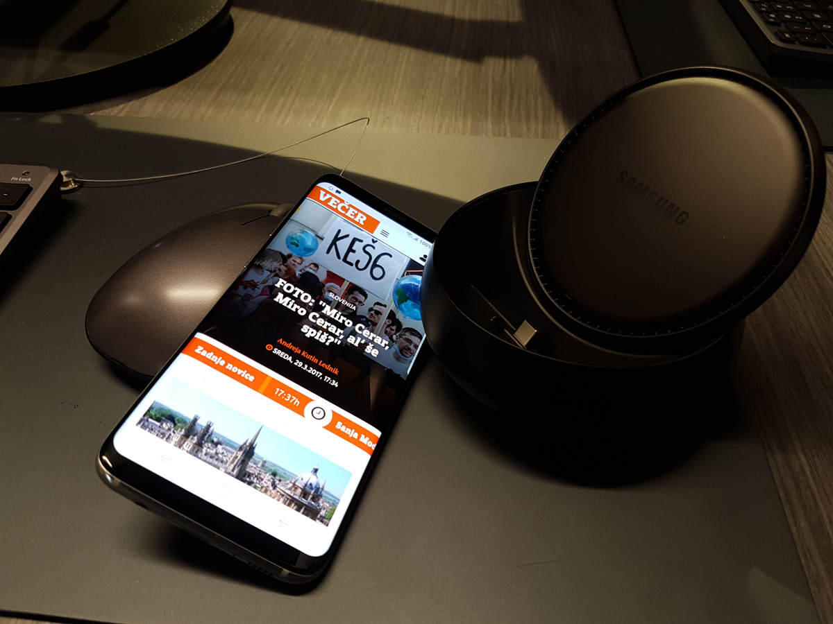 VIDEO: Samsung Galaxy S8: Preizkusili smo ga