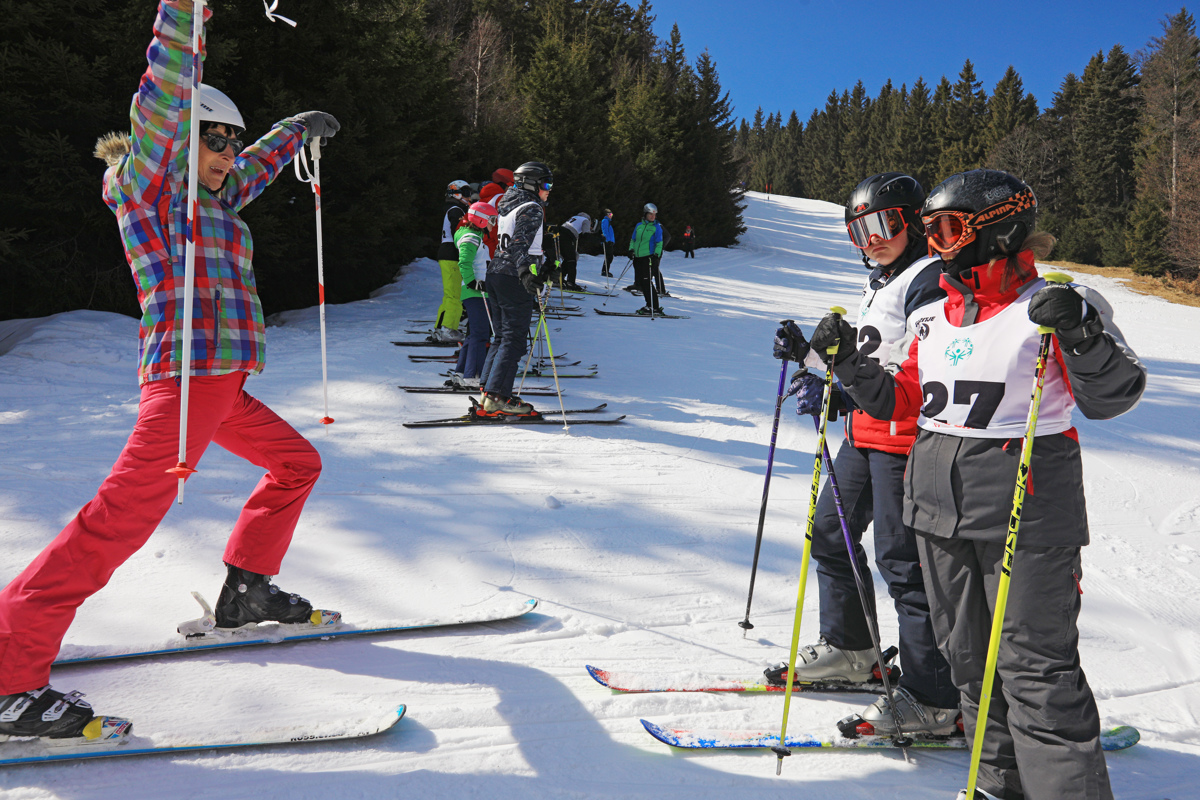 (FOTO) Specialni olimpijci na belih strminah: "Ljudem želimo pokazati, da ni noben bavbav, če je kdo drugačen"
