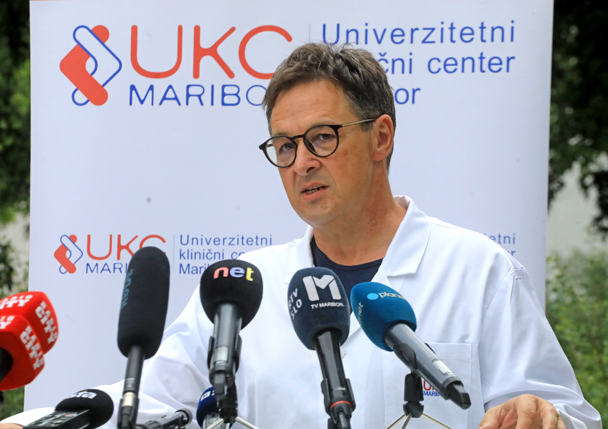 (FOTO) Matjaž Vogrin odstopil kot strokovni direktor UKC Maribor: "Za to sem se odločil zaradi pritiskov"
