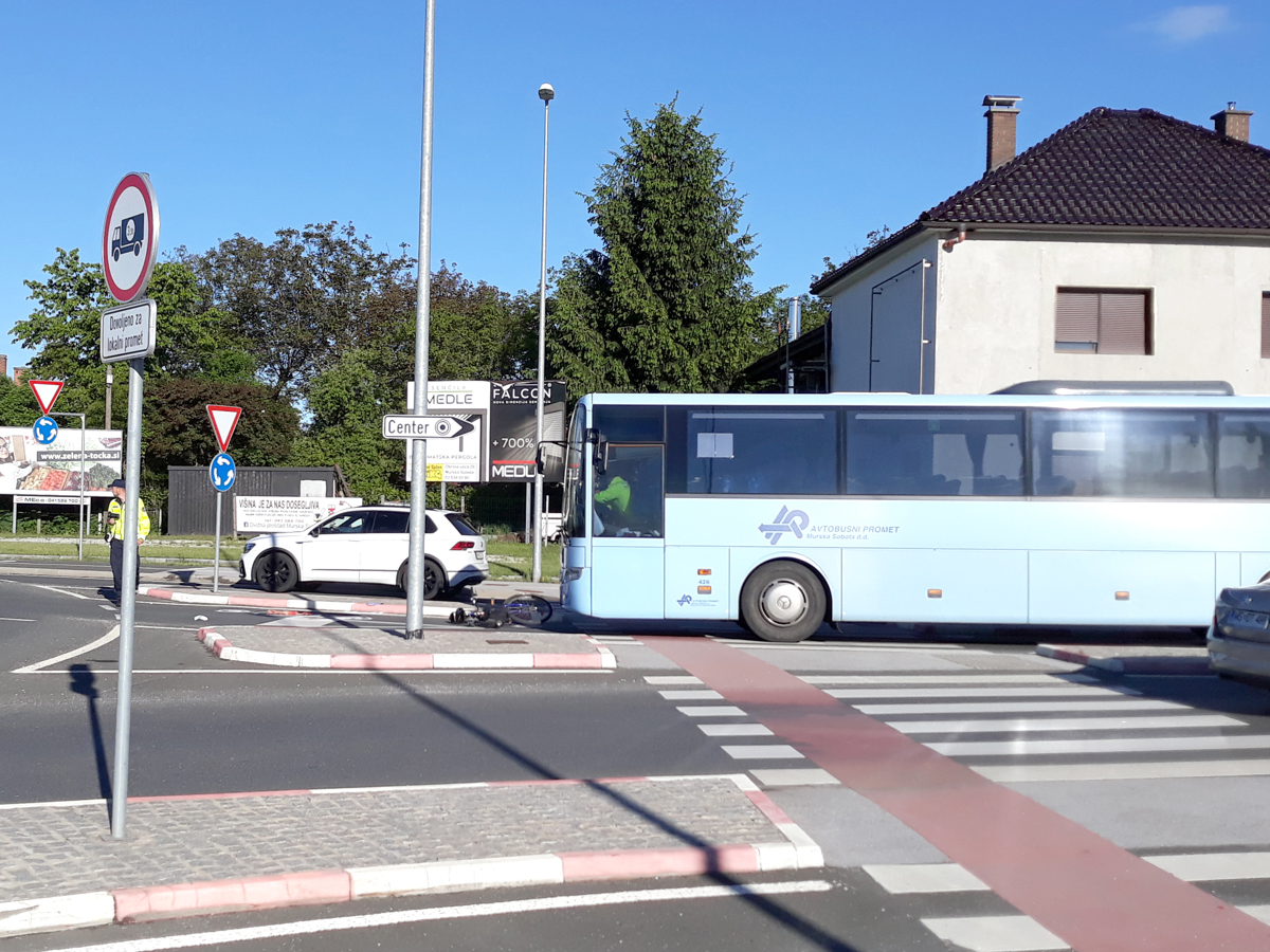 Voznik avtobusa se ne čuti krivega
