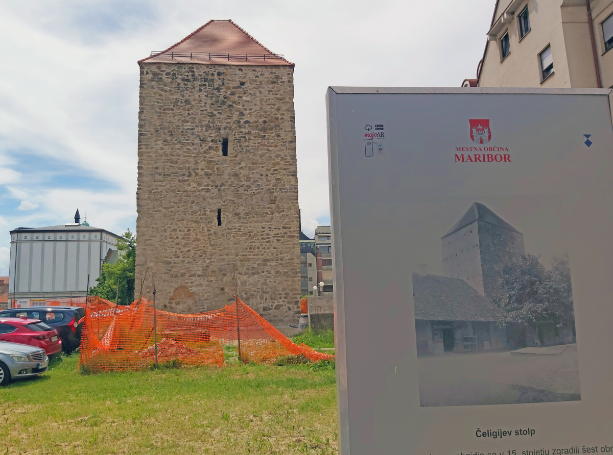 Čeligijev stolp bo kljub dodatnim delom obnovljen prej. Za koliko se je projekt podražil? Kaj bodo naredili?