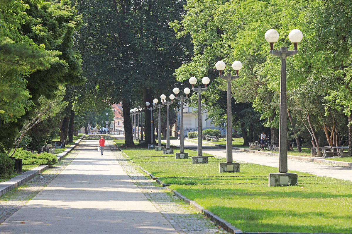 Maribor spremenil v mesto parkov in drevoredov