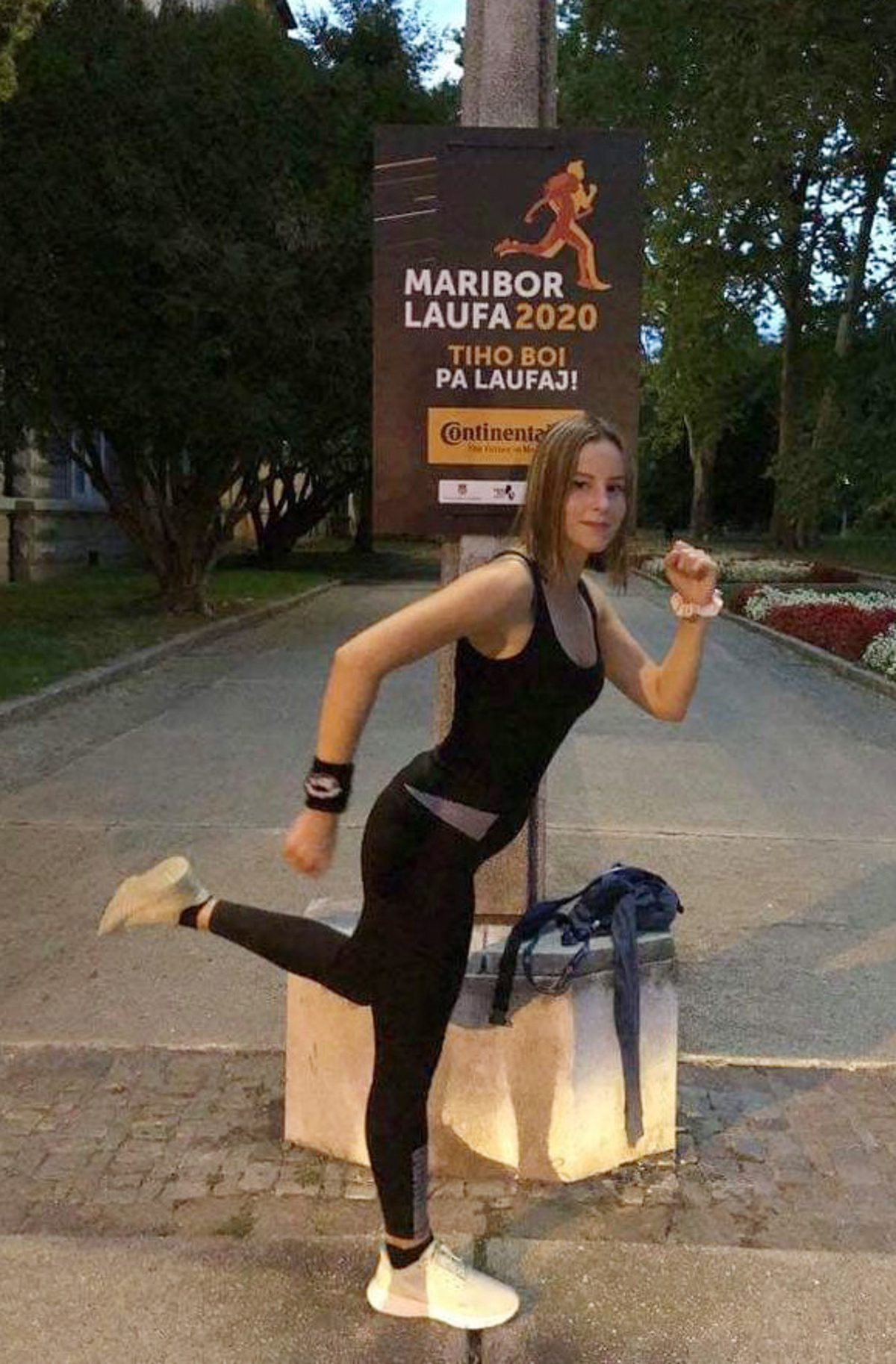 Kako je Maribor laufal, se fotografiral in bil tiho