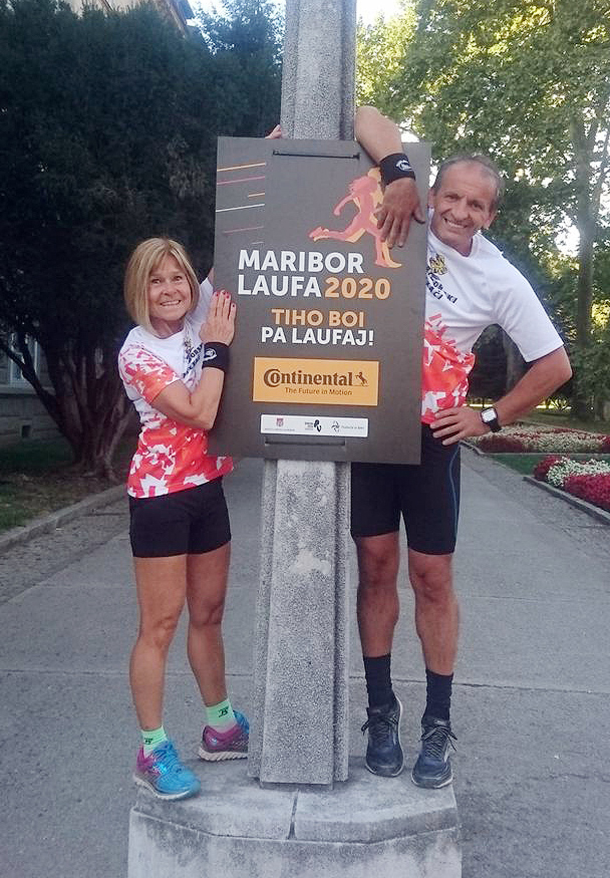 Kako je Maribor laufal, se fotografiral in bil tiho