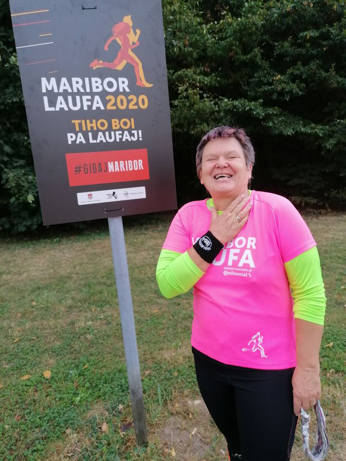 Kako je Maribor laufal, se fotografiral in bil tiho