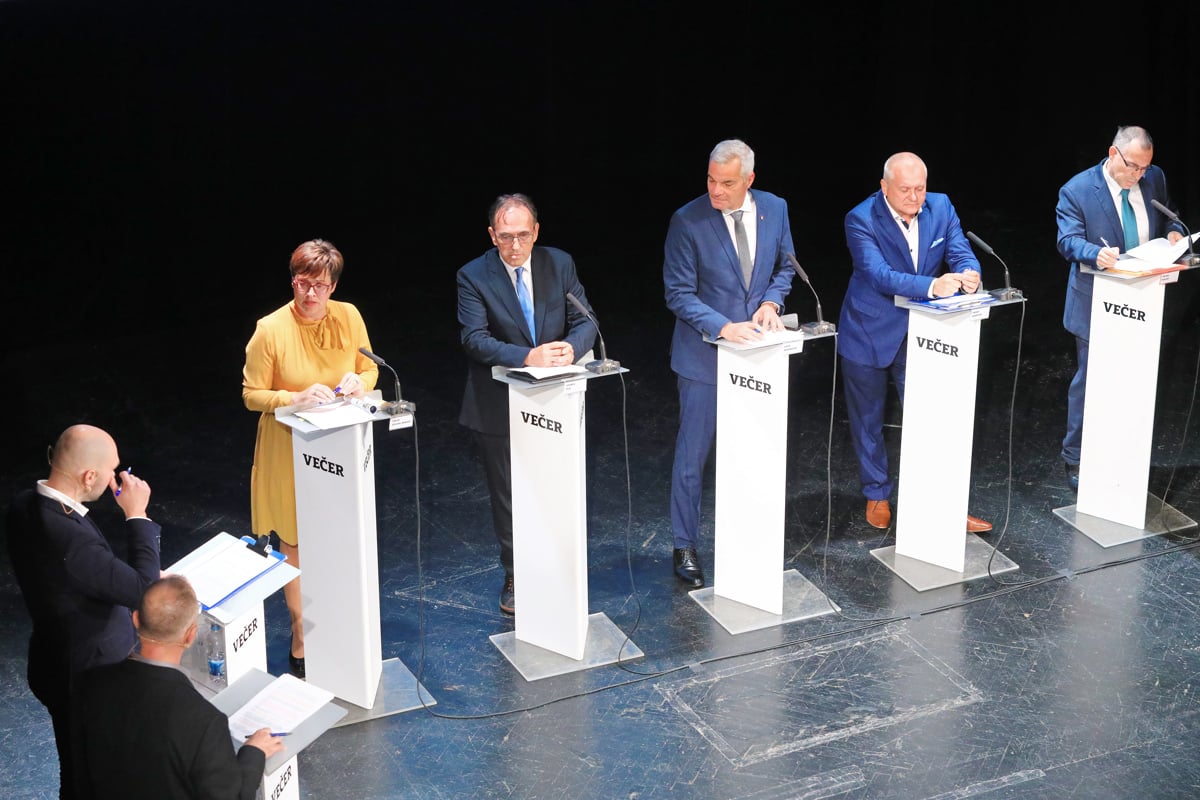 Uredniška ocena kandidatov za župana Maribora na Večerovem soočenju