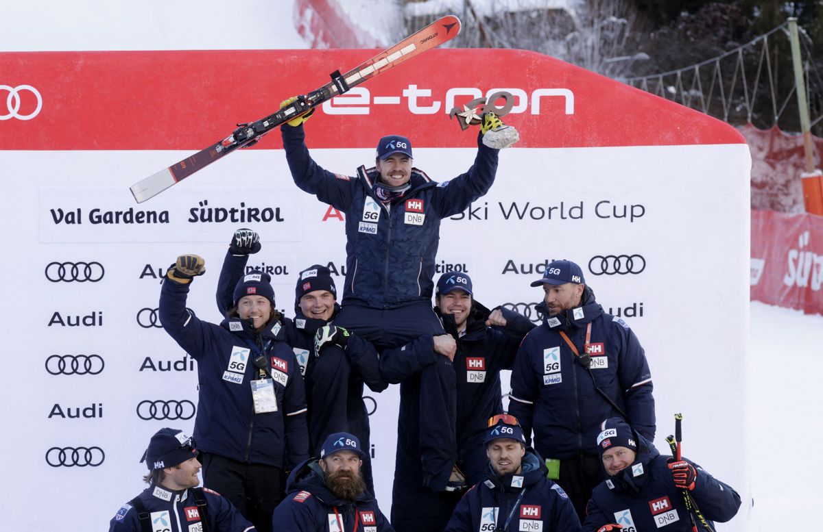 Kilde še tretjič slavil na smukih v Val Gardeni, Hrobat 19.