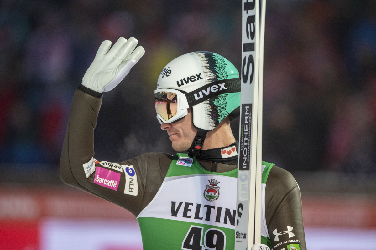 Anže Lanišek pod Titlisom pokoril vso konkurenco