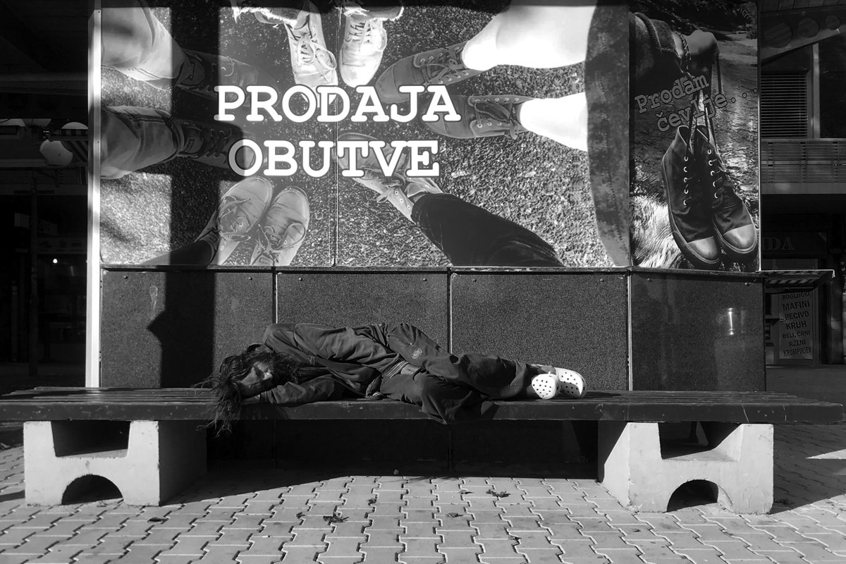 Brezdomci skozi objektiv Maje Šivec
