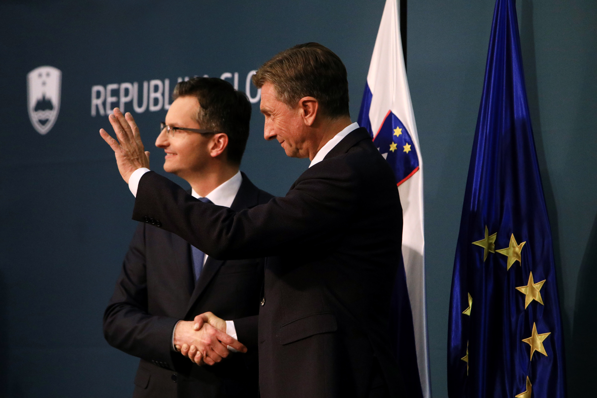 Šarčev odstop že pri Židanu: Pahor se bo v torek z redno linijo vrnil v Slovenijo