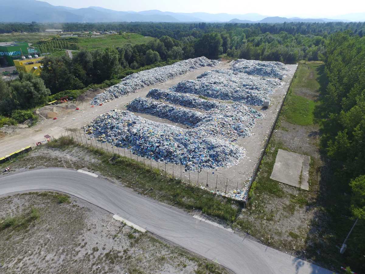 Prestolnica preplavljena z odpadno embalažo