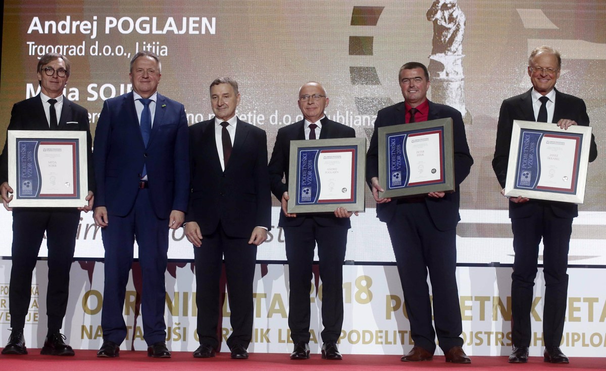 Obrtnica leta je Mojca Trnovec, podjetnik leta Peter Pišek