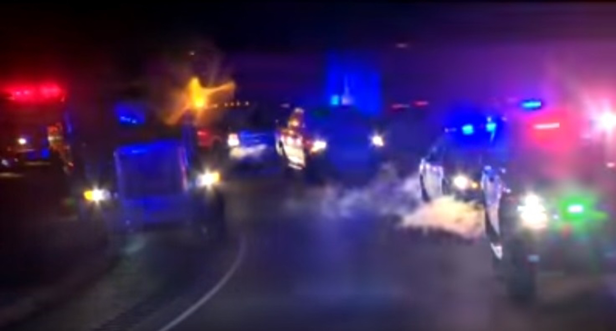 (VIDEO) Huda nesreča avtobusa z mladimi nogometaši