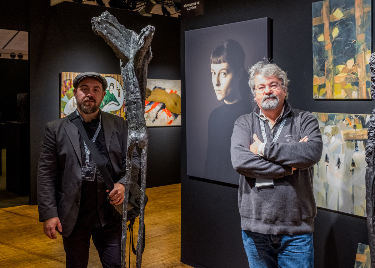 Enajst slovenskih umetnikov na pariškem Salonu