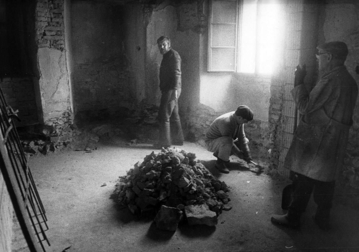Štirideset let Fotogalerije Stolp: Vreče cementa za galerijo vozili iz Avstrije