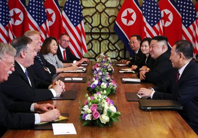 Trump in Kim sta se razšla brez dogovora