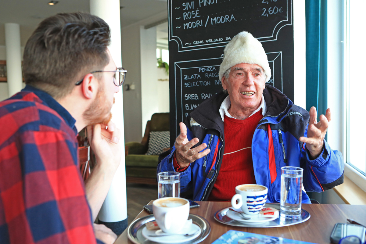 Grema na kafe z Dolfetom Rajtmajerjem: Hudič je, ker Drava teče skozi Maribor