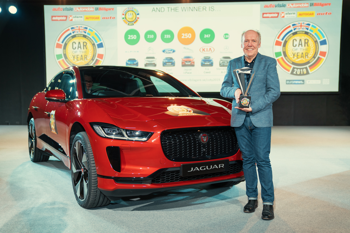 Ste vedeli, Jaguar I-PACE je Evropski avto leta!