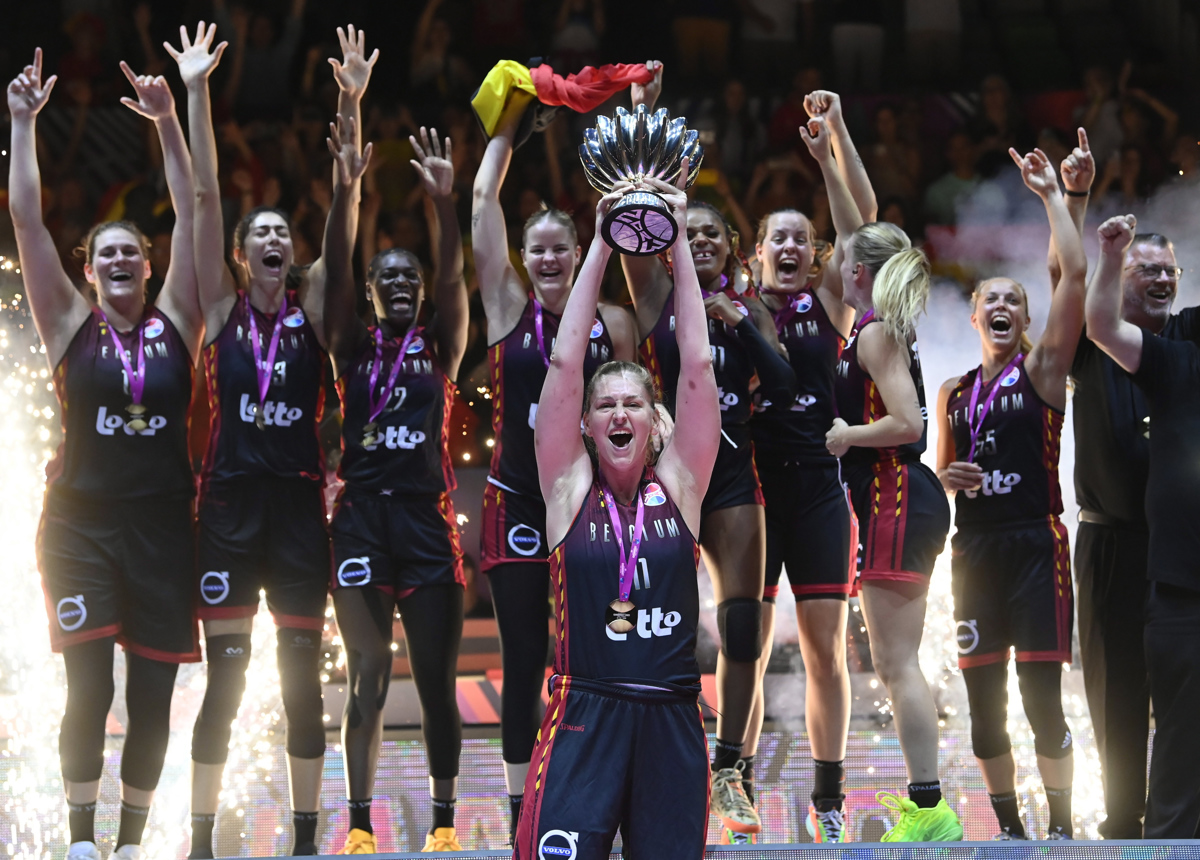 Belgija do naslova v Stožicah: Zdaj poznajo okus zmage na velikem tekmovanju