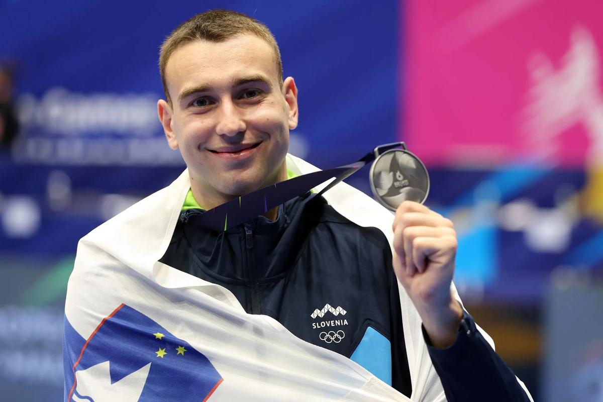 Patrik Divković je bil najuspešnejši član slovenske reprezentance v tekvondoju v Krakovu.