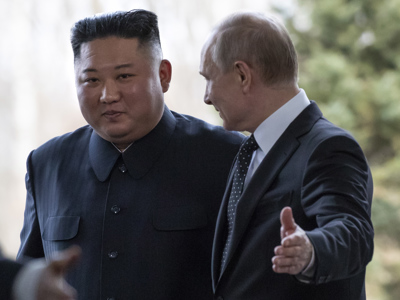 Putin in Kim: Srečanje je trajalo dvakrat dlje od predvidenih 50 minut