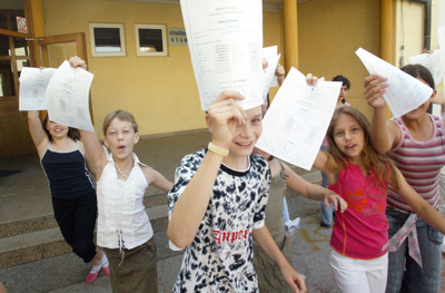 Z mirnimi živci nad zadnje šolske teste