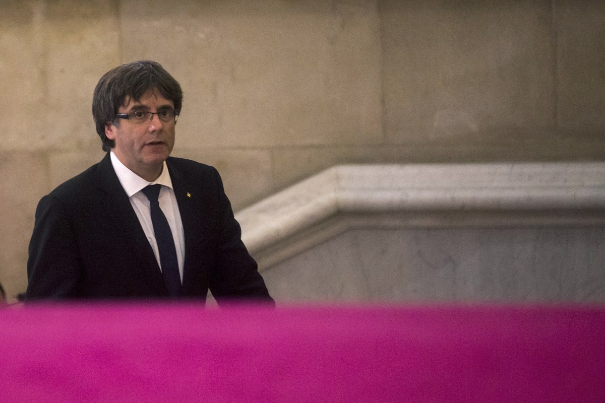 Katalonskim evroposlancem Madrid ne dovoli v Bruselj