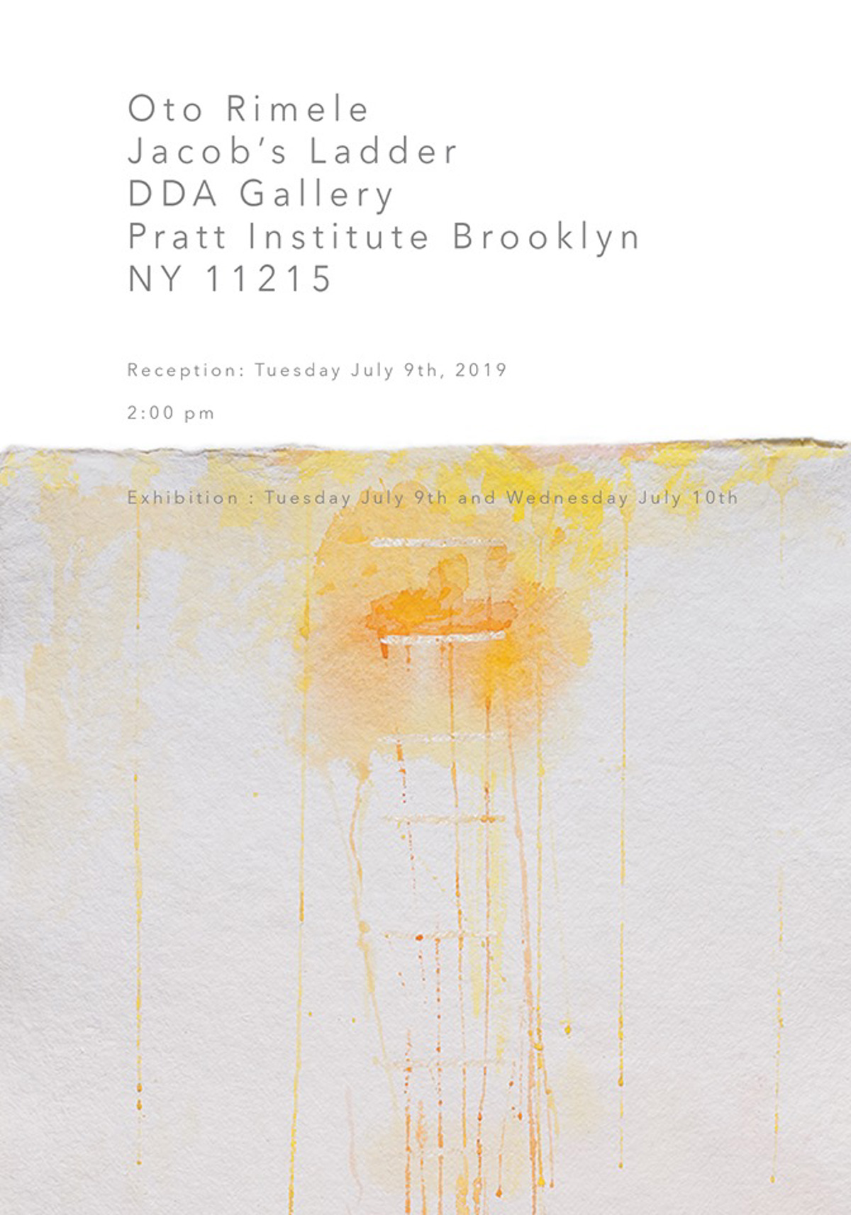 Oto Rimele razstavlja v New Yorku