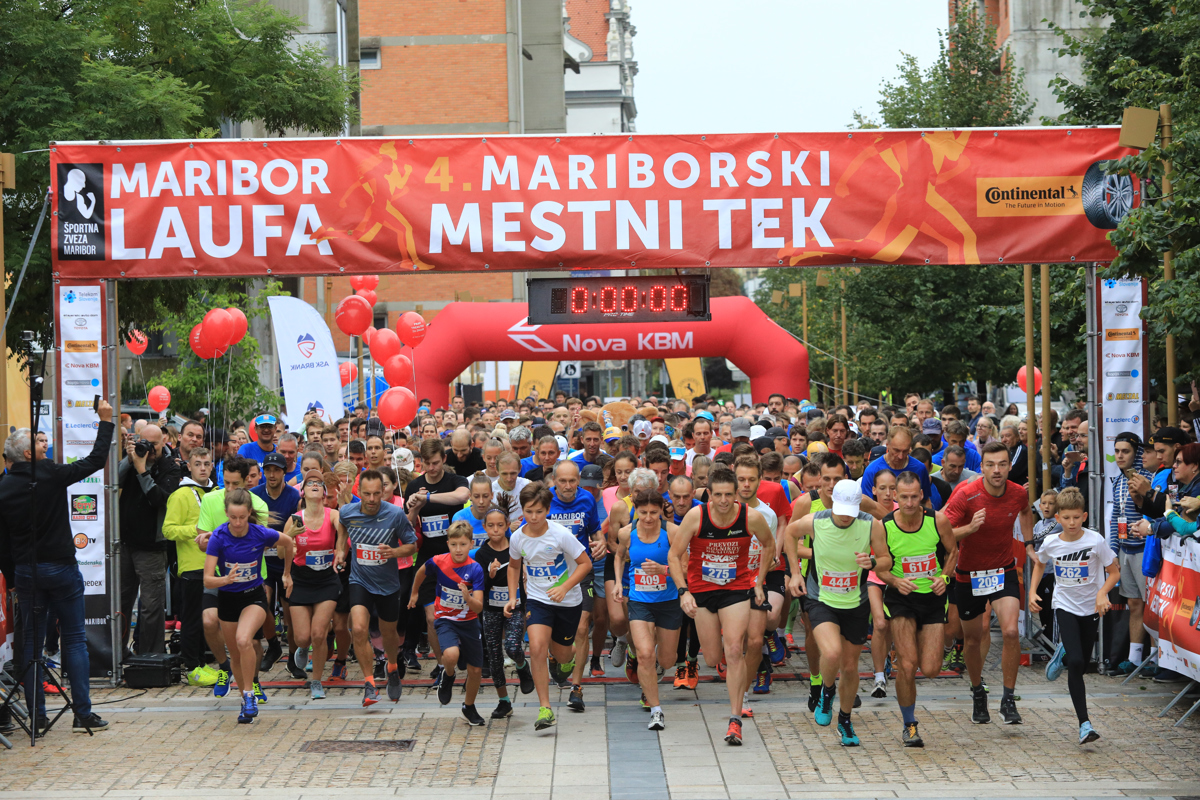 (FOTO) Na mariborskih ulicah čez 800 tekačev