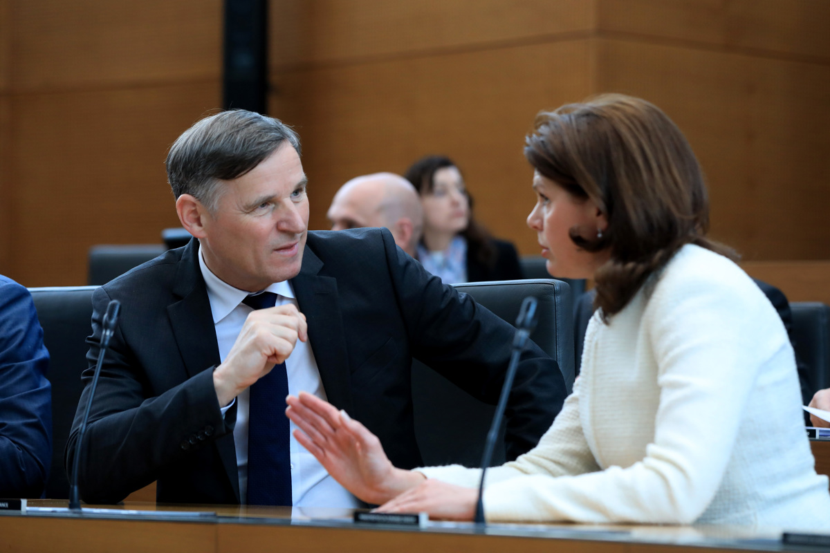 (VIDEO) Bertoncelj ministre pozval k varčevanju in črtanju nenujnih ukrepov, Gorjup: "Sem optimist"