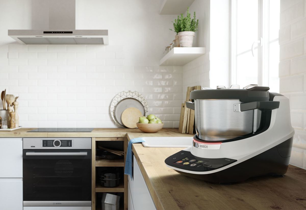 Svetovna premiera: Boschevi milijoni v Slovenijo za napredni gospodinjski aparat Cookit