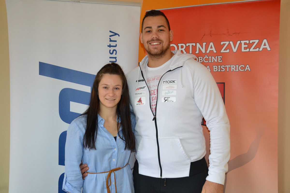 Slovenska Bistrica: Najboljša športnika Vito Dragič in Teja Tropan