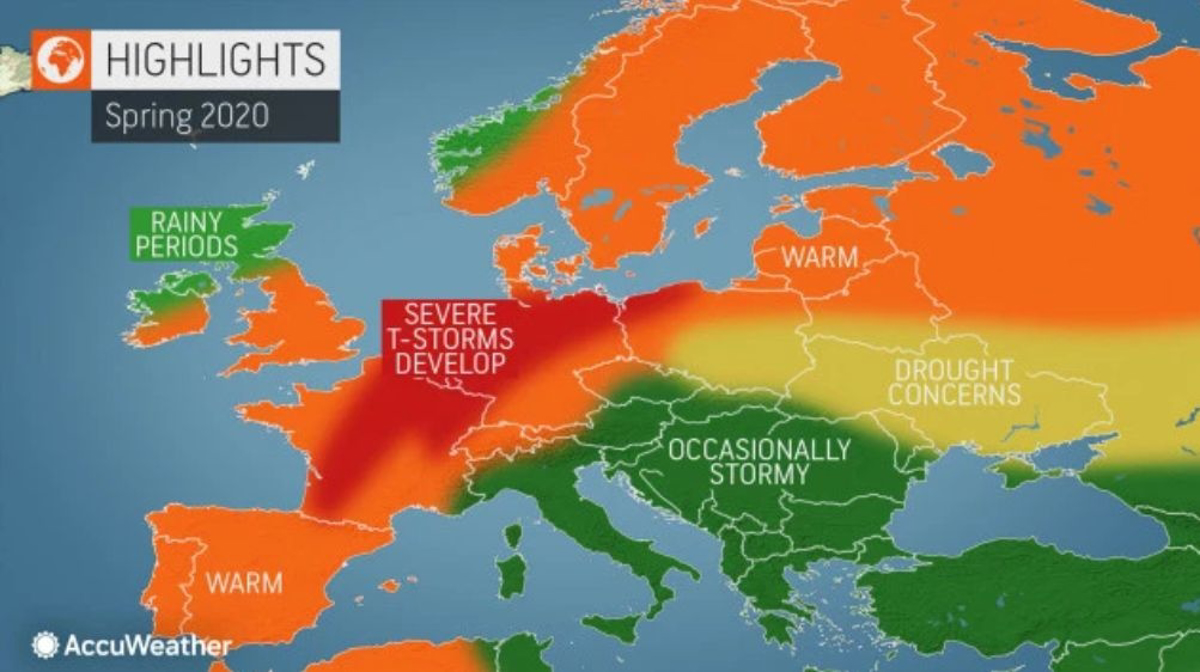 Neprijetno vroče, sezona alergij, poplave ... Kaj pravi velika spomladanska napoved za Slovenijo?