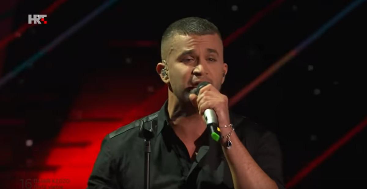 (VIDEO) Že dolgo na Evroviziji ni bilo nekaj tako zelo hrvaškega: Na malce retro Dori 2020 slavil Damir Kedžo
