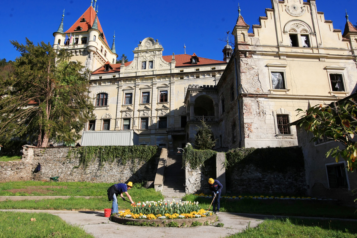 Dvorec Viltuš še kar čaka graščaka