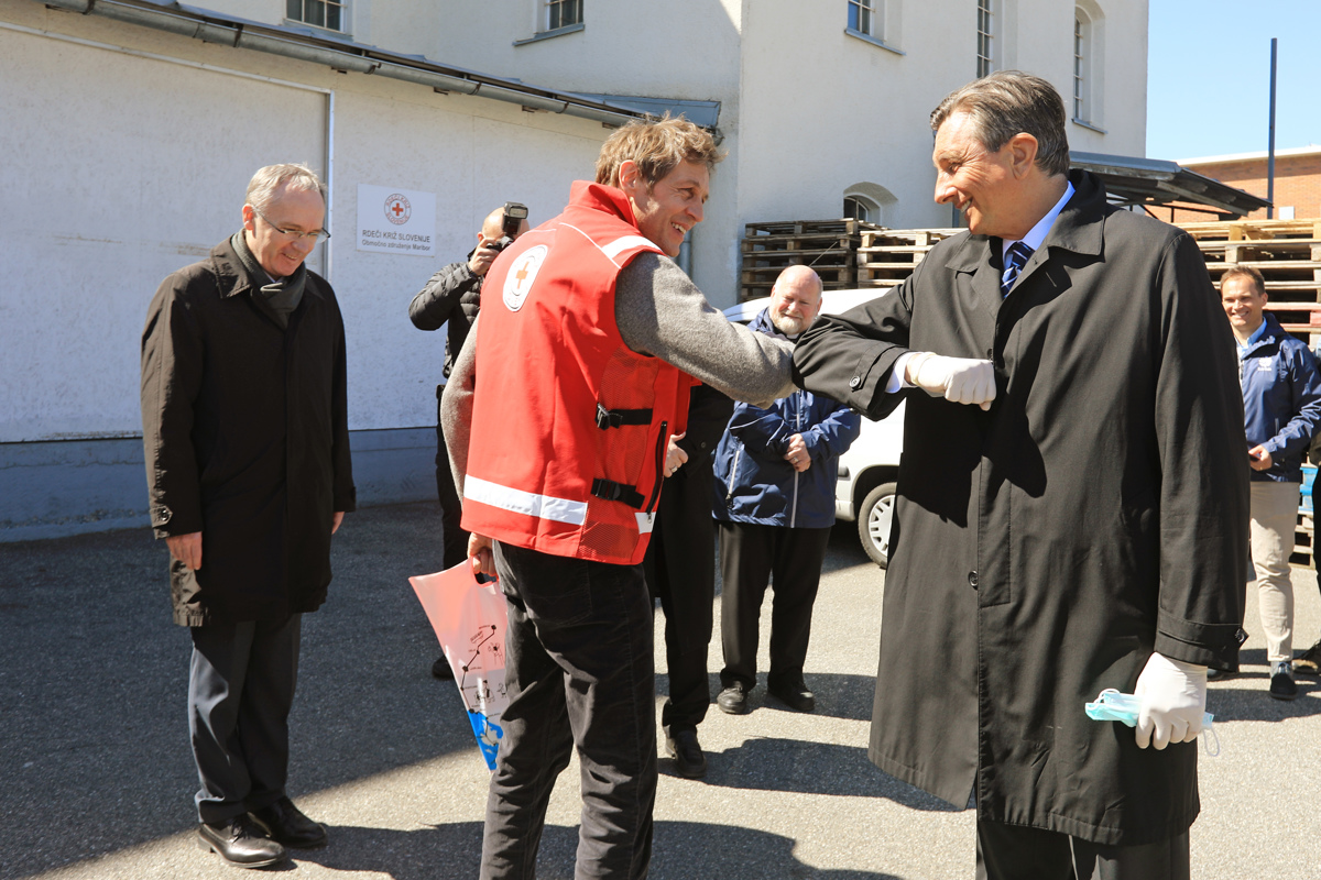(FOTO) Predsednik Pahor obiskal Maribor: Najtežje preizkušnje nas šele čakajo