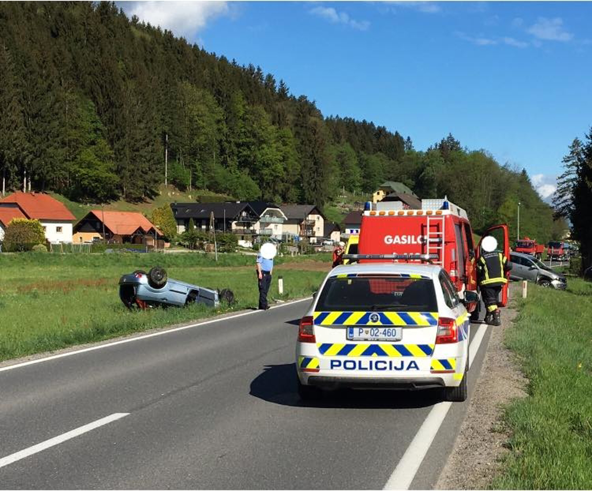 Podrobnosti hude prometne nesreče v Bukovski vasi