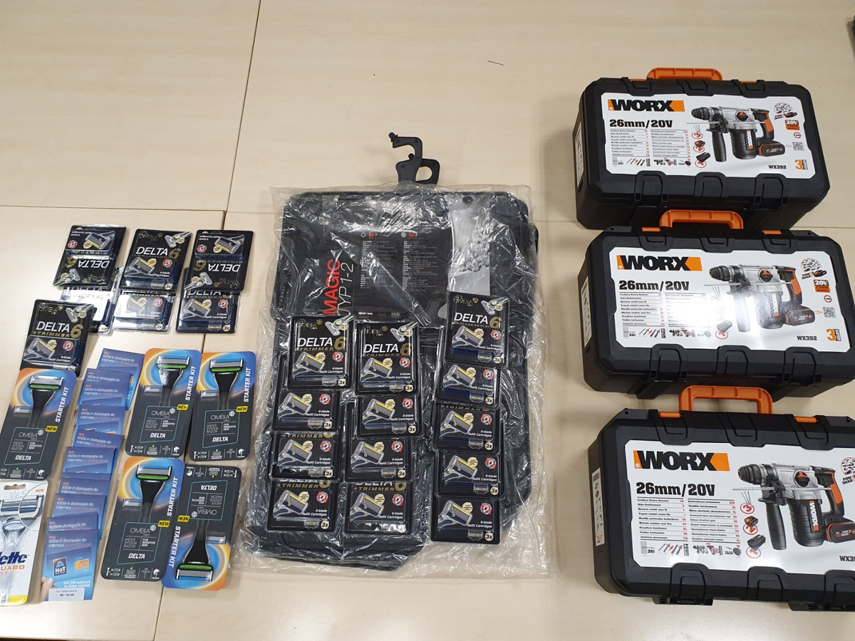 Zaradi tatvine orodja in britvic obravnavali tri Ljubljančane