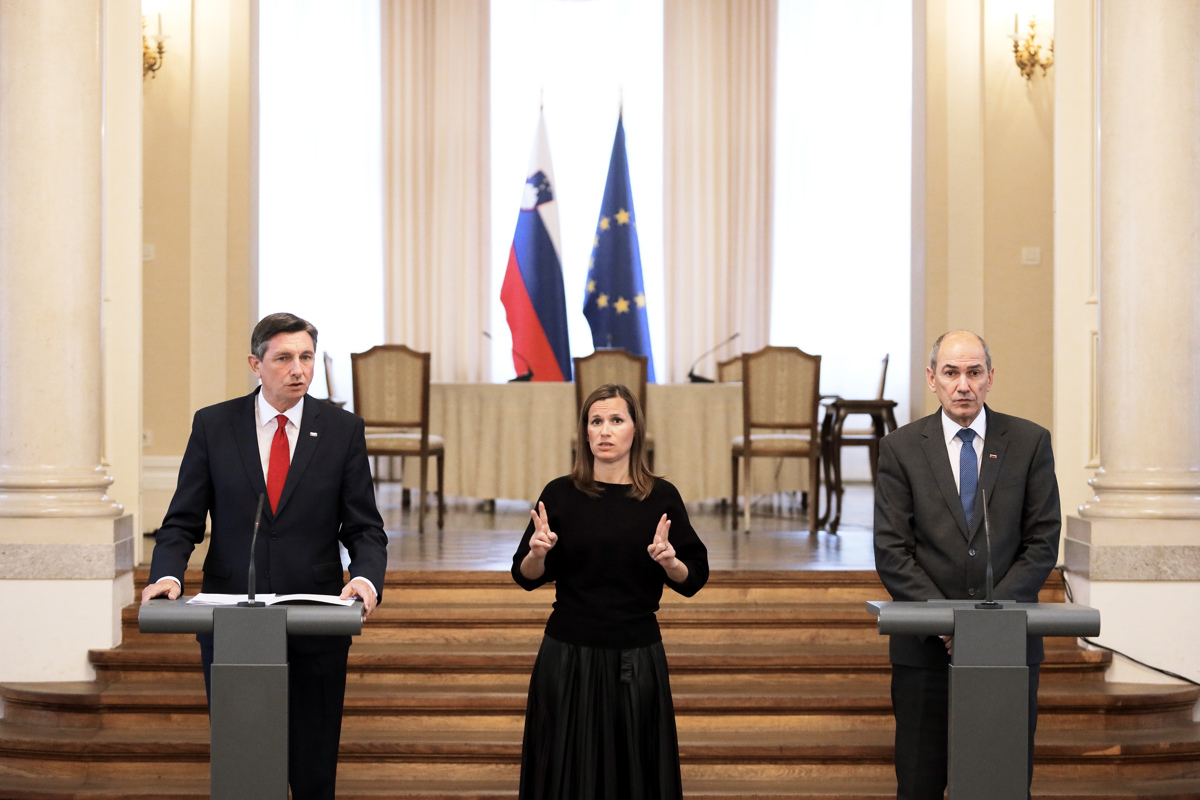 Pahor se je prvič, odkar je v funkciji predsednika, odločil nagovoriti poslance