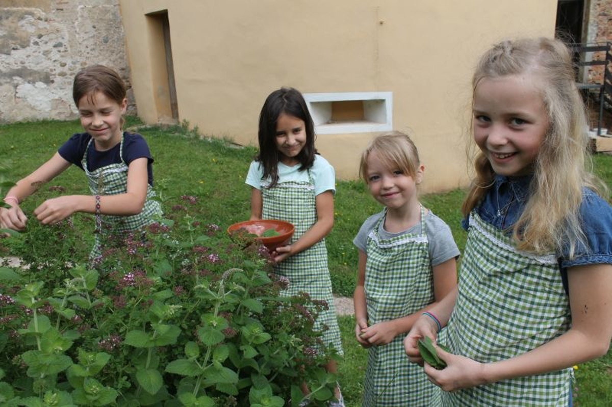 Poletne ustvarjalne delavnice v Bistriškem gradu