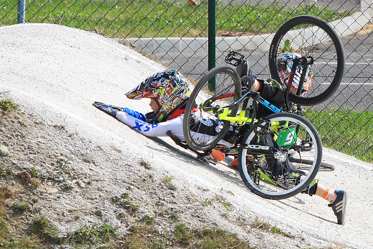 BMX prvenstvo v Mariboru: Bojevito do zadnjega centimetra