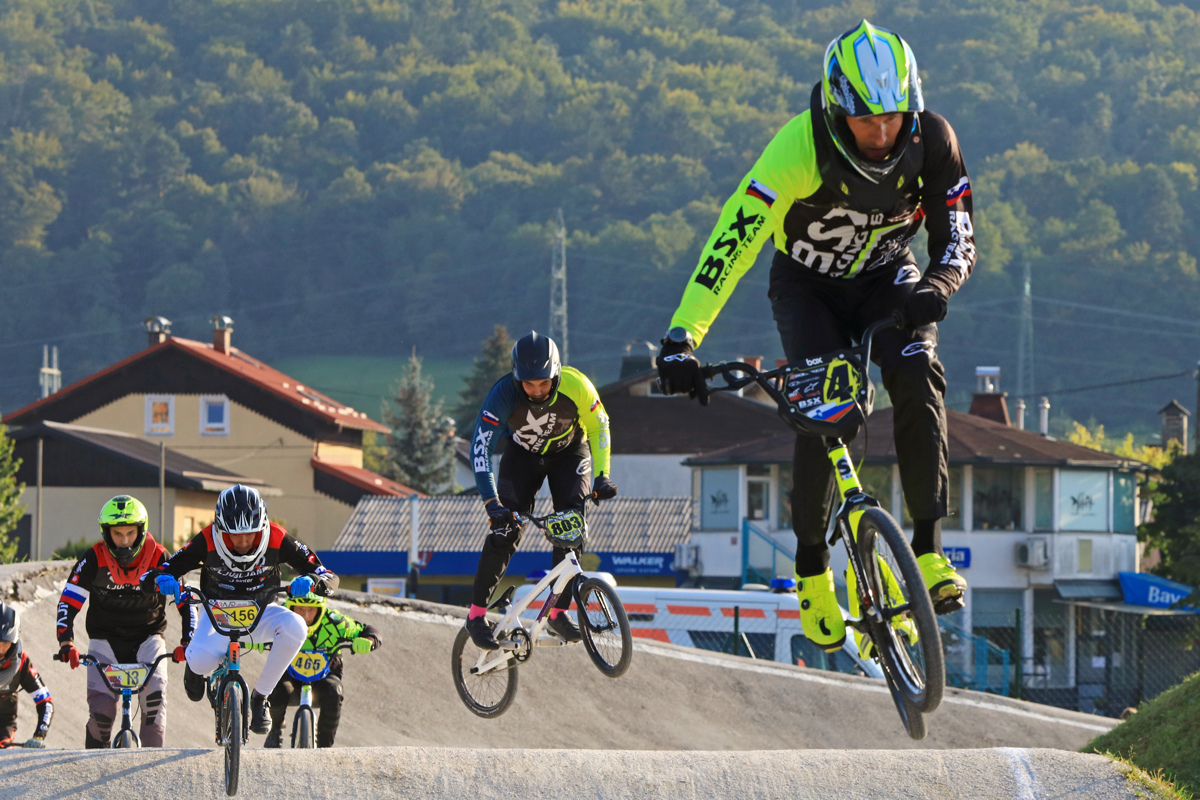 BMX prvenstvo v Mariboru: Bojevito do zadnjega centimetra