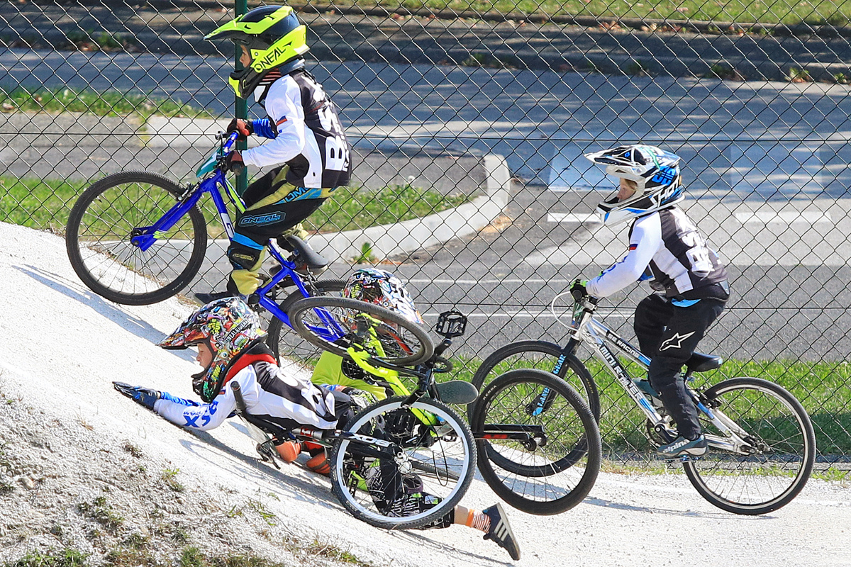 BMX prvenstvo v Mariboru: Bojevito do zadnjega centimetra