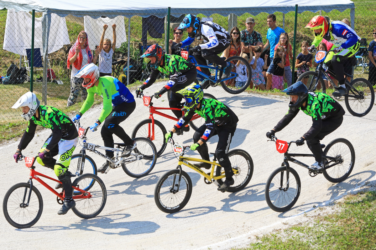 BMX prvenstvo v Mariboru: Bojevito do zadnjega centimetra