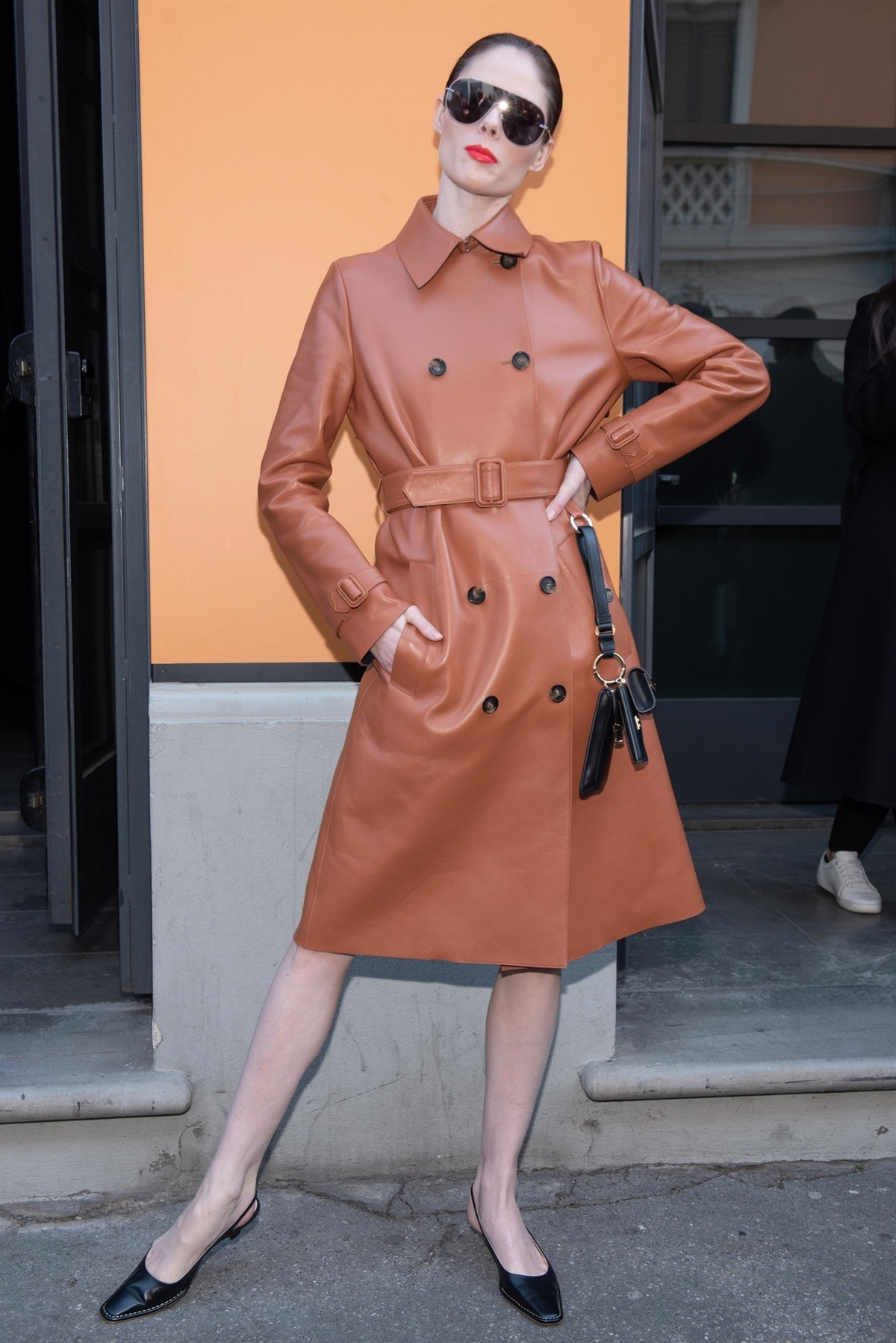 Manekenka na milanskem modnem tednu