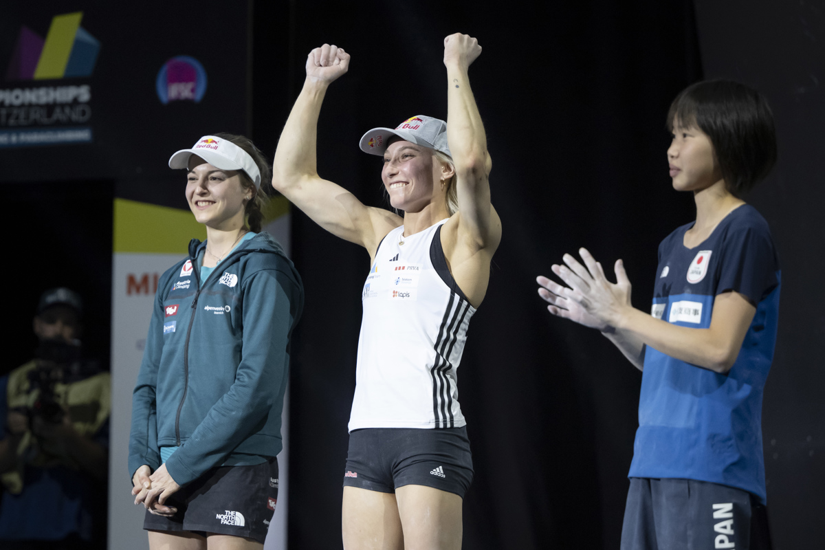 Janja Garnbret osmič svetovna prvakinja in z olimpijsko vozovnico v žepu!