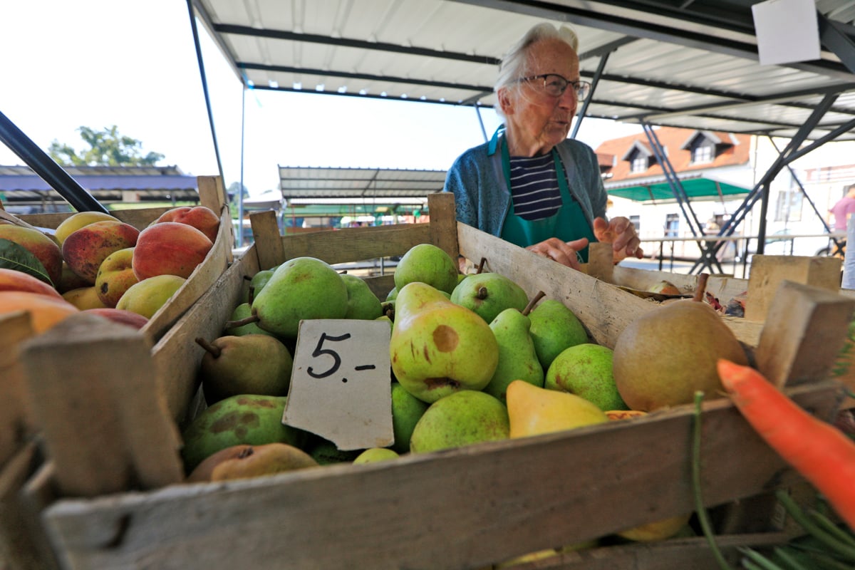 Cene na mariborski tržnici: Koliko stanejo hruške